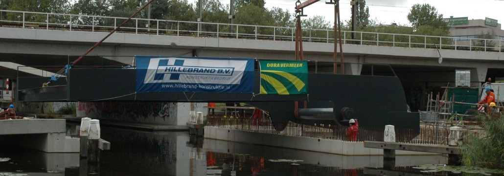 Montage LV-brug Schieveste 12